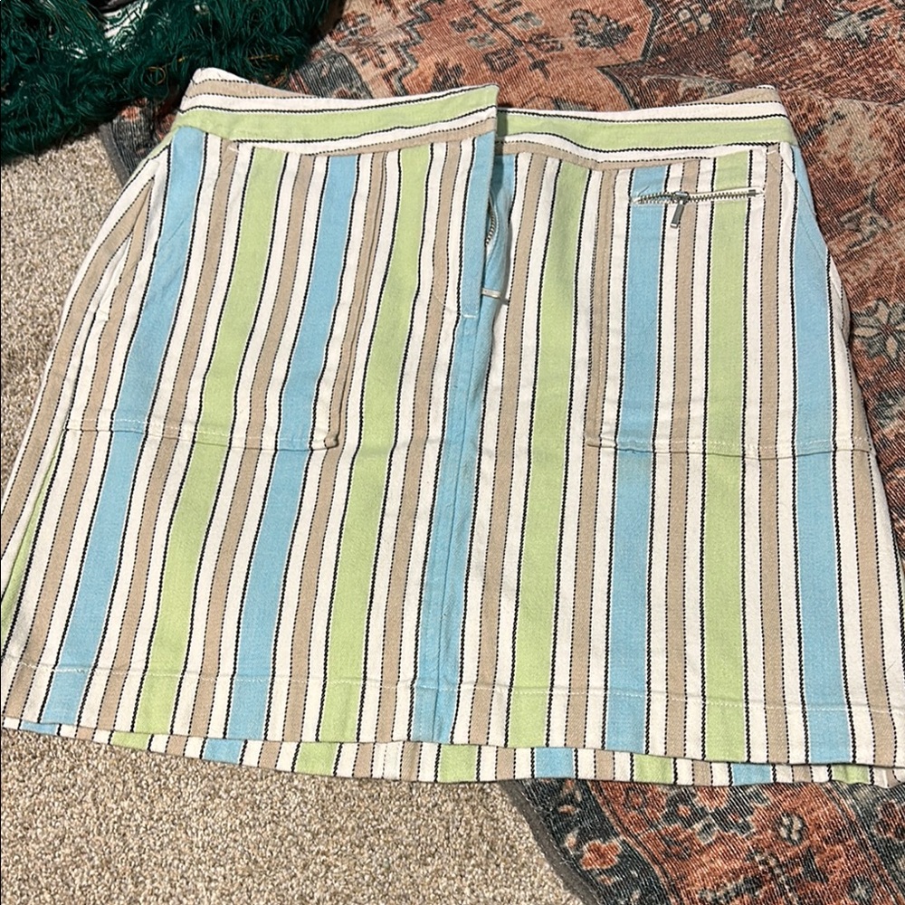 Striped LOFT Multi-Color Women's Skirt